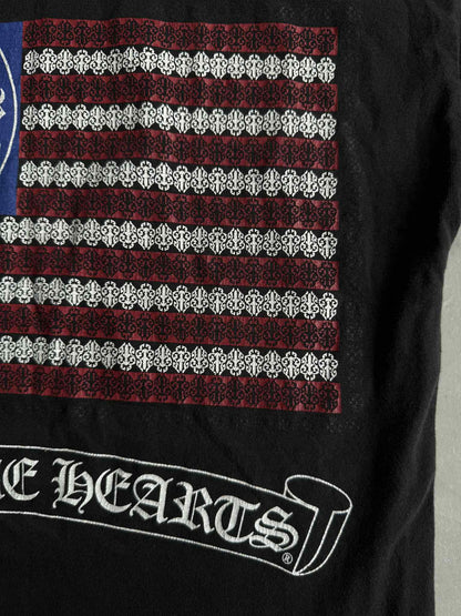 Chrome Hearts Vintage American Flag Dagger Shirt