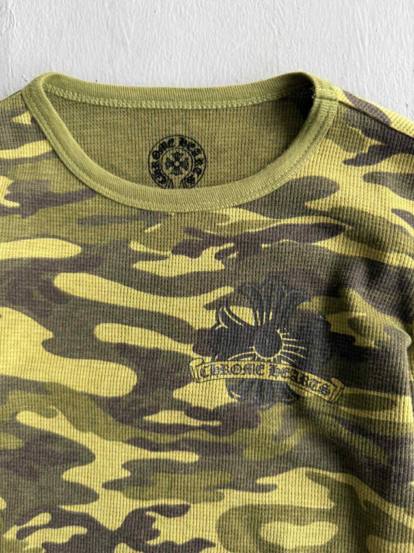 Womens Chrome Hearts Thermal Camouflage Longsleeves