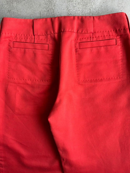 Womens Louis Vuitton Red Pants