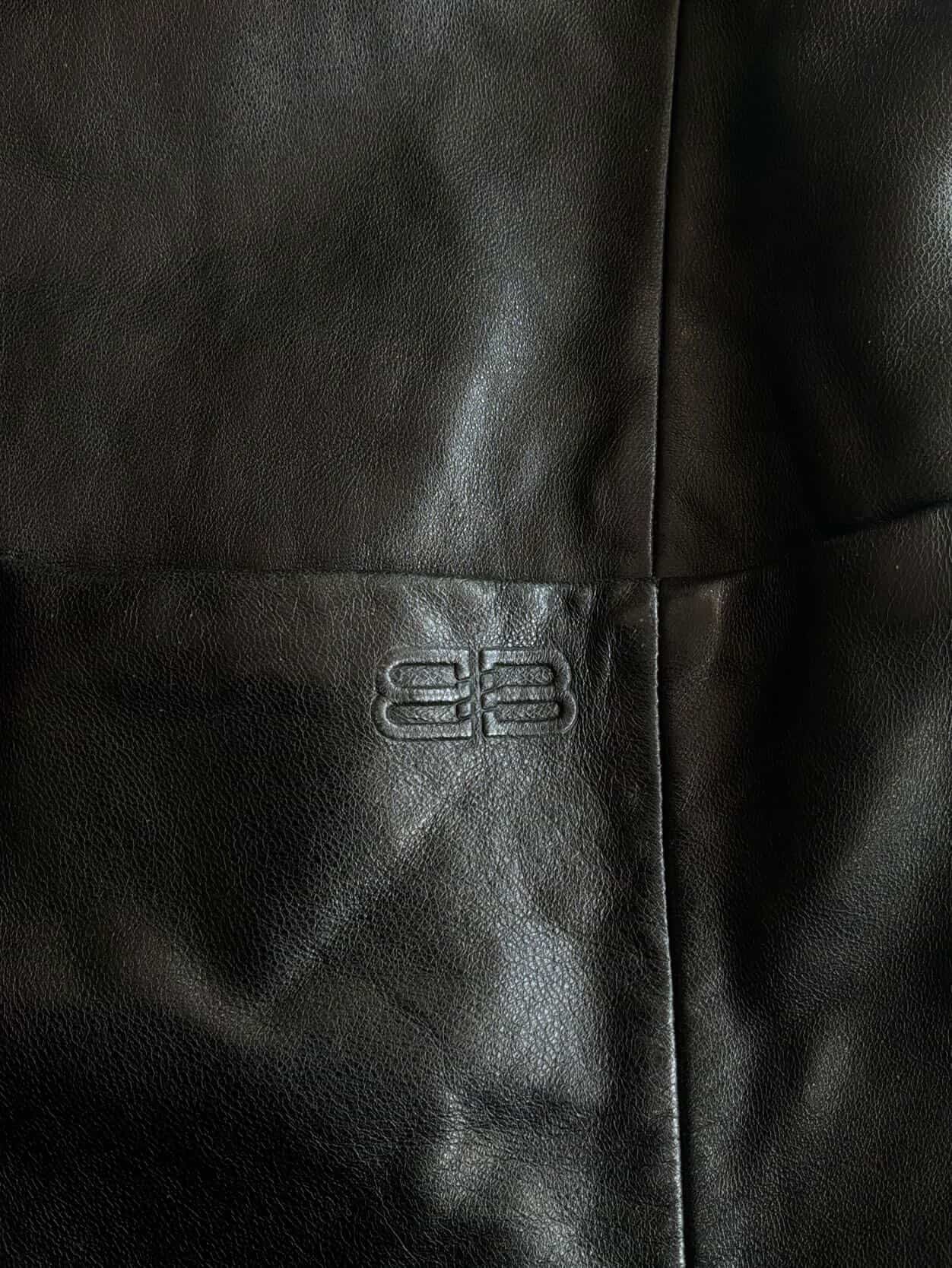 Balenciaga Vintage Leather Coat