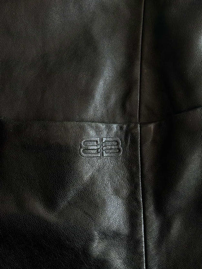 Balenciaga Vintage Leather Coat