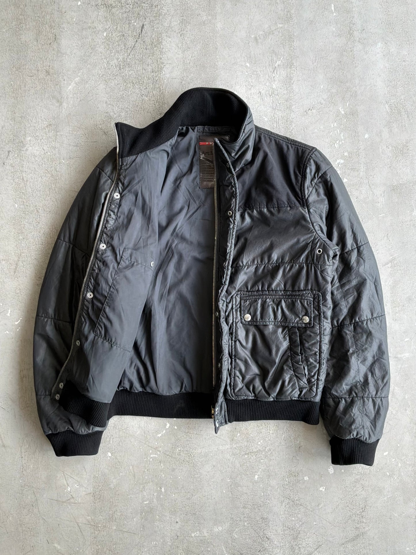 Vintage Prada Sports Two Toned Puffer Jacket