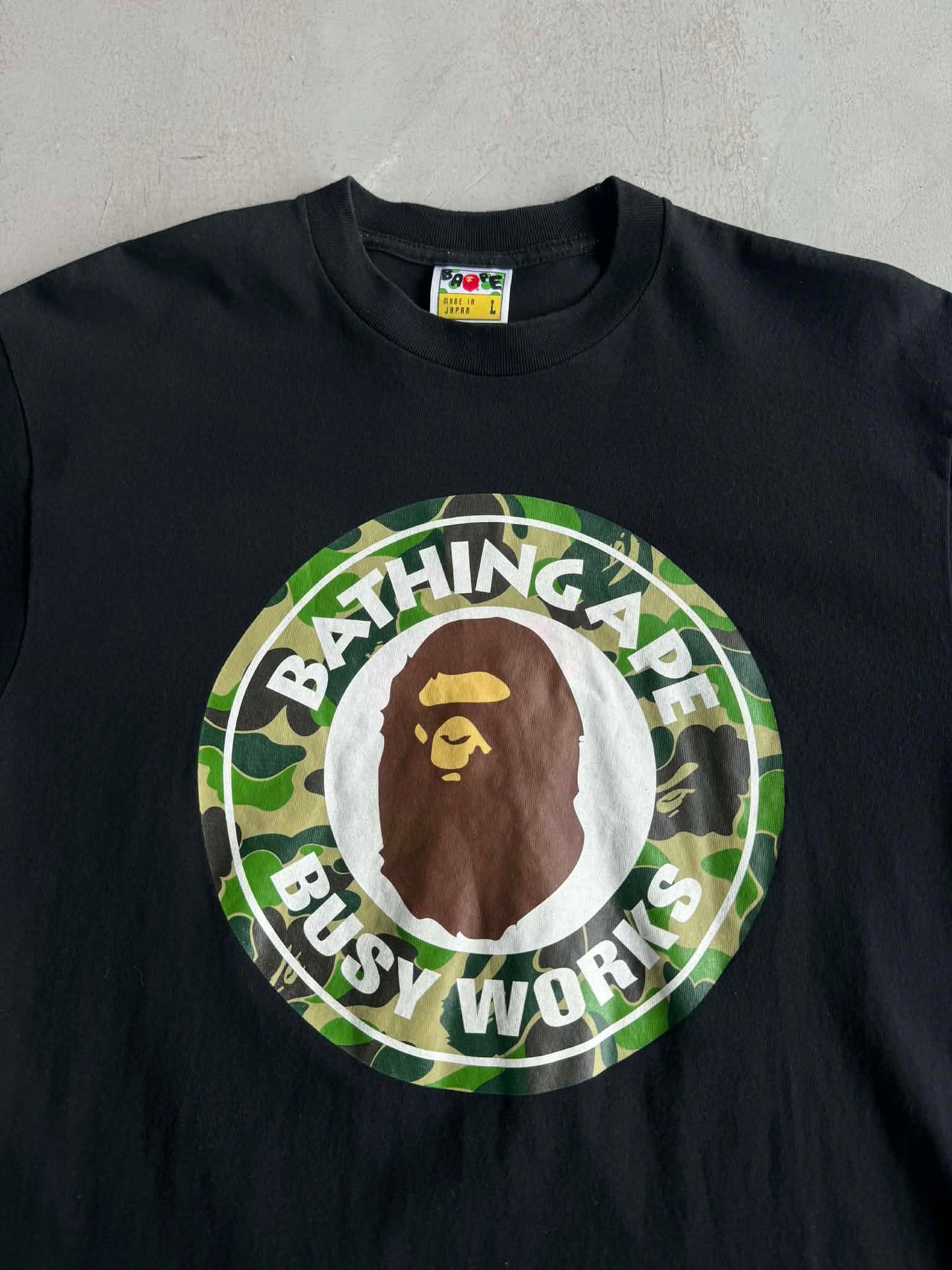 Bape Busy Works College Tee
