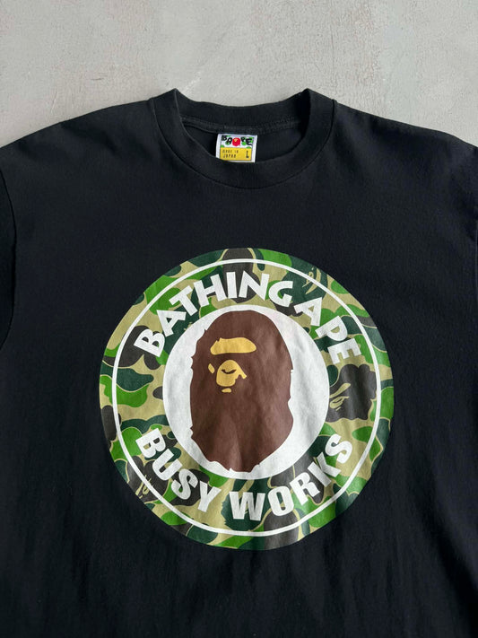 Bape Busy Works College Tee