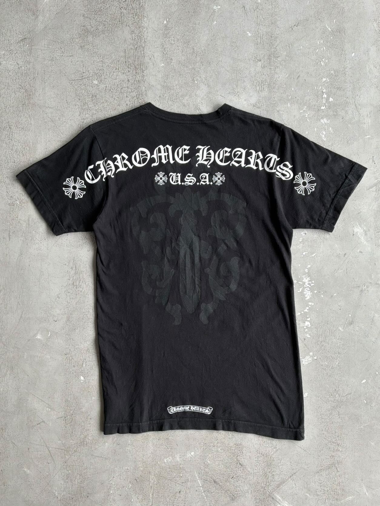Chrome Hearts USA Banner Tee