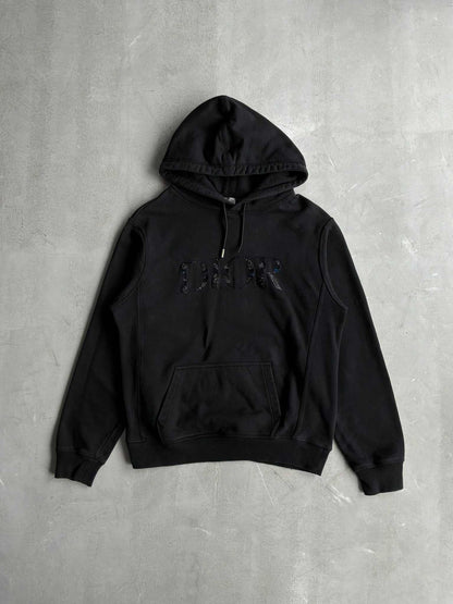 Dior Embroidered Script Pullover Hoodie