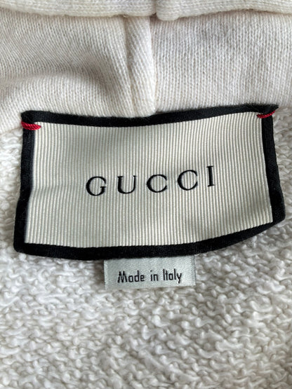 Gucci GG Box Logo Distressed Hoodie