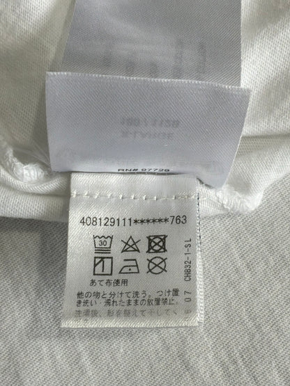 Chrome Hearts Horseshoe Logo White Tee