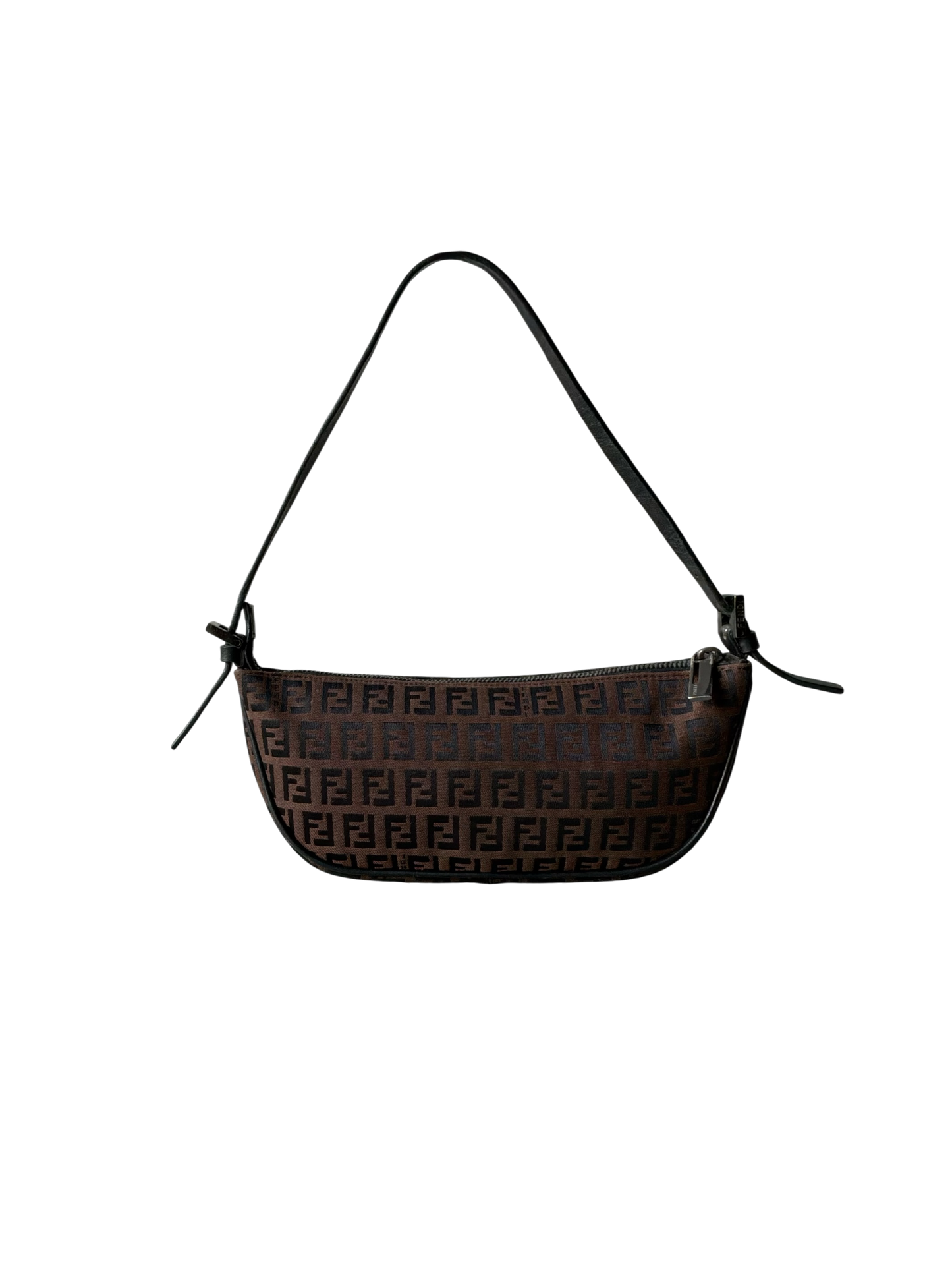 Fendi Brown Monogram Boat Bag