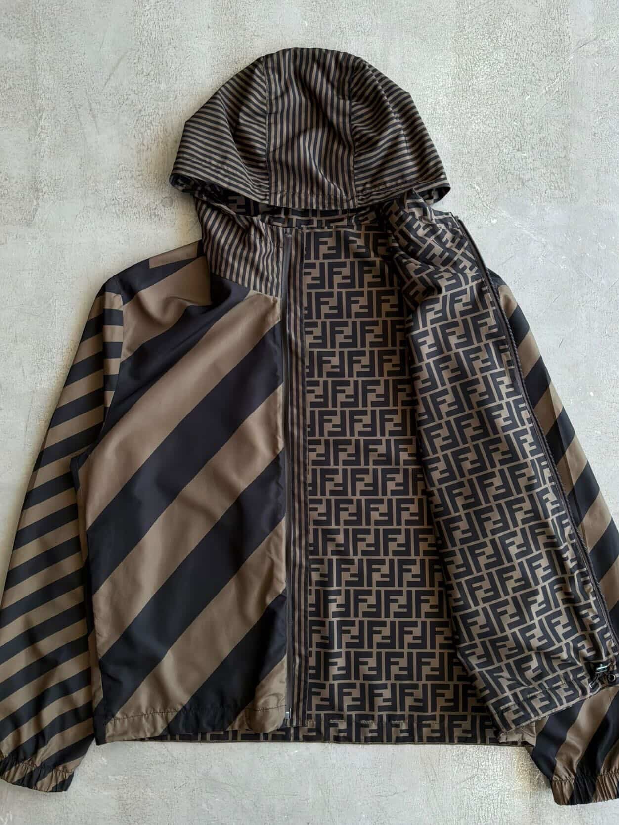 Fendi Zucca Reversible Windbreaker