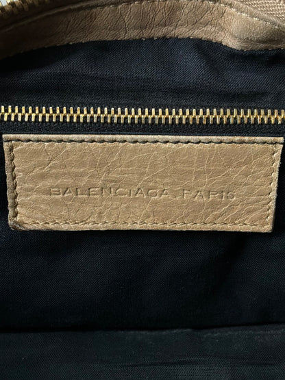 Balenciaga Part Time Old Chevre Beige Giant 21 Lambskin Bag