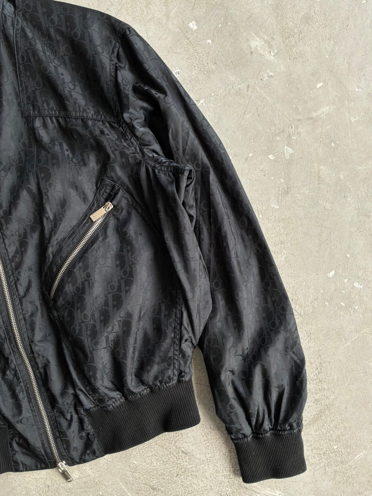 Dior Black Oblique Bomber Jacket