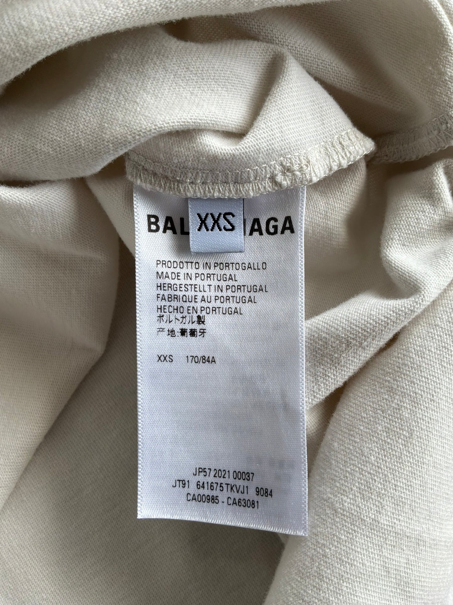 Balenciaga Political Campaign Embroidered Tee