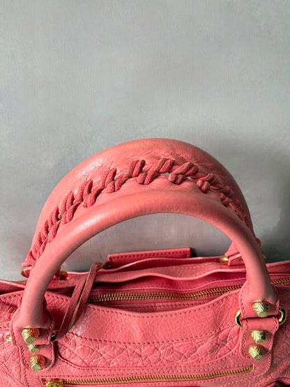 Balenciaga Le First Candy Pink Lambskin Bag