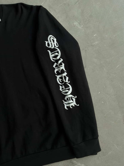 Chrome Hearts Neck And Sleeve Script Crewneck