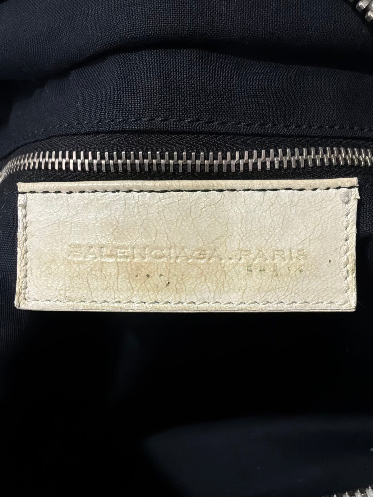 Balenciaga Mid Day Floral Giant 21 Lambskin Bag