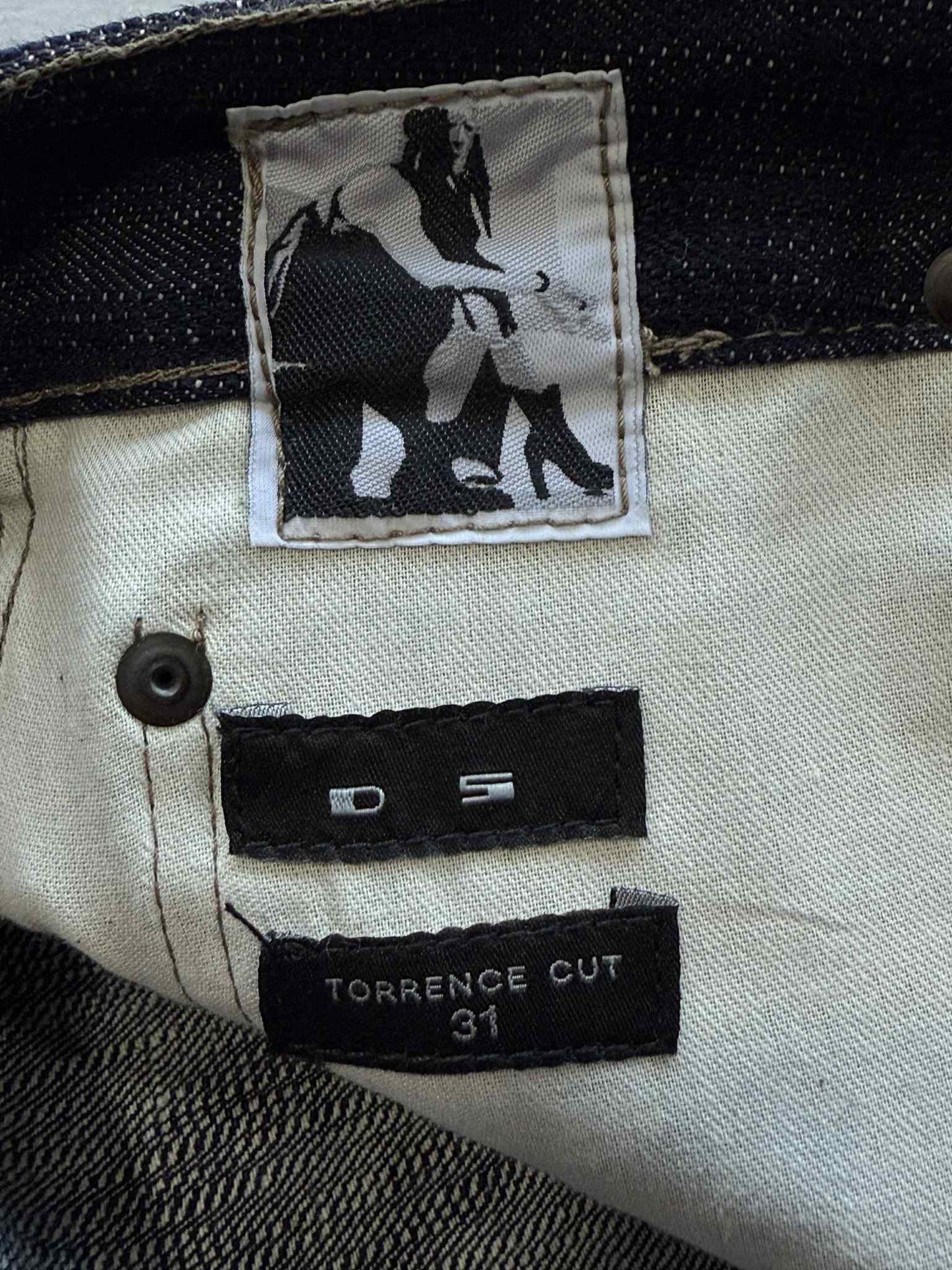 Rick Owens Drkshdw Denim Pants