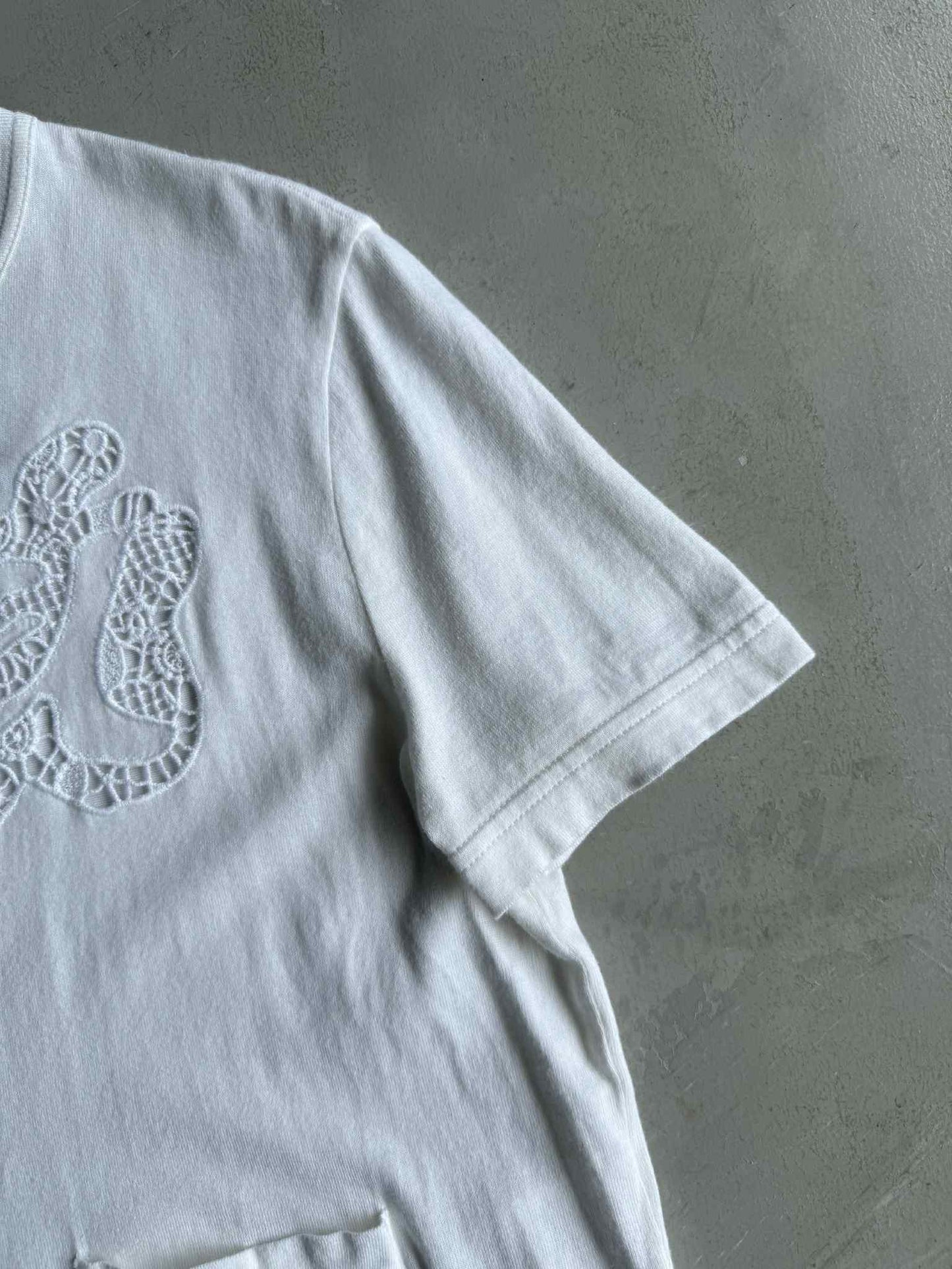 Chanel Women’s Embroidered Pocket Top Tee