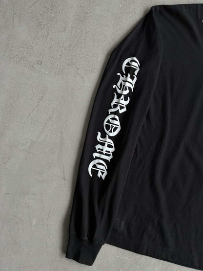 Chrome Hearts Neck And Sleeve Script Longsleeves