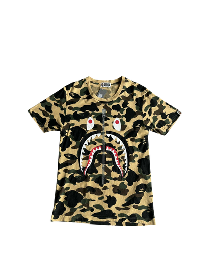 Bape Shark 1st camou Tee