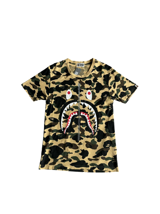 Bape Shark 1st camou Tee