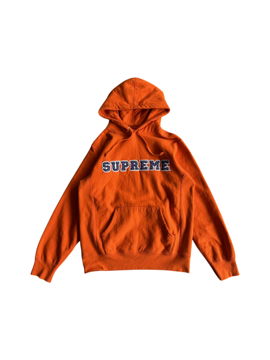 Supreme Orange The Most Hooded Sweatshirt
