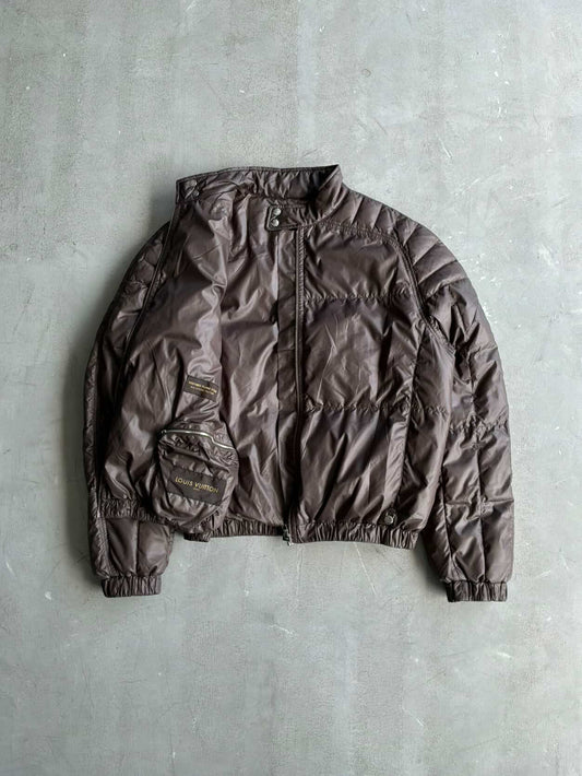 Louis Vuitton Brown Puffer Jacket