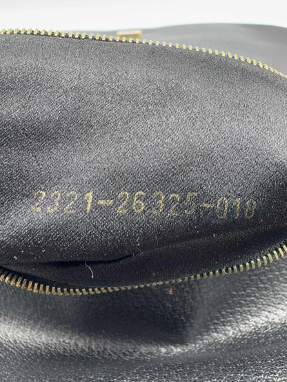 Fendi Black Leather Mama Baguette