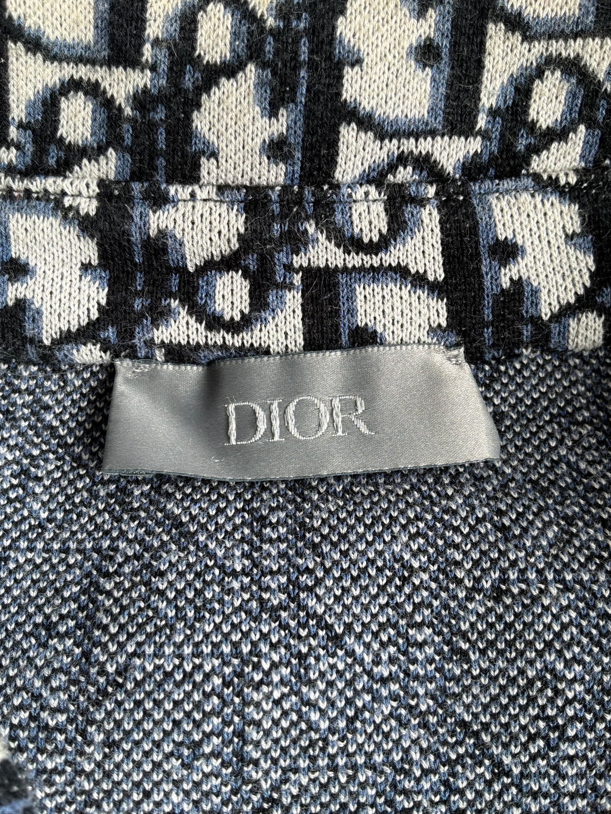 Dior Oblique Monogram Longsleeves Polo