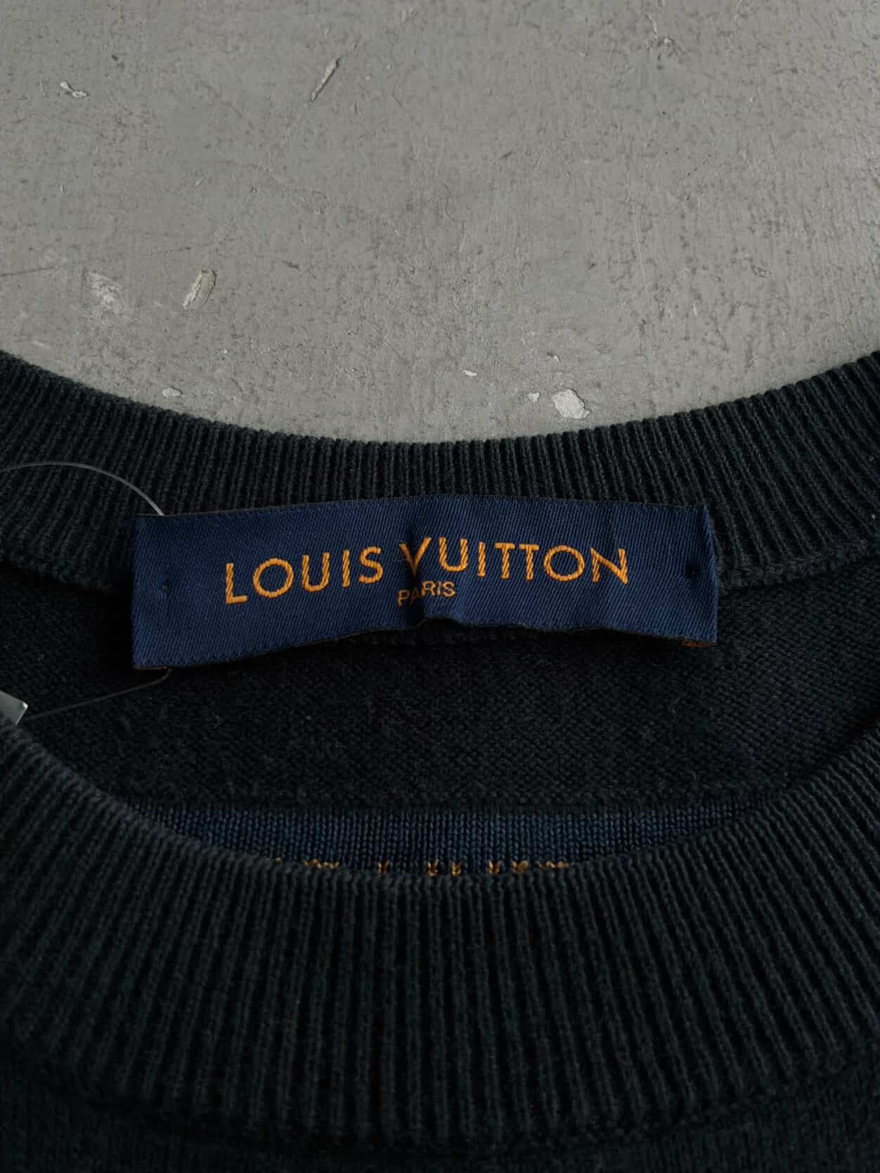 Louis Vuitton All Over Print Knit Tee