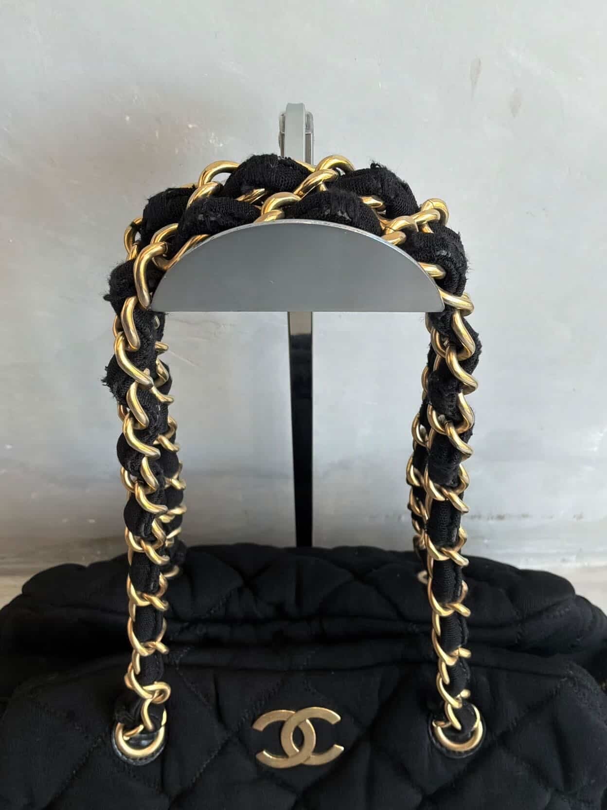2000’s Chanel Bubble Quilted Chain Shoulder Bag