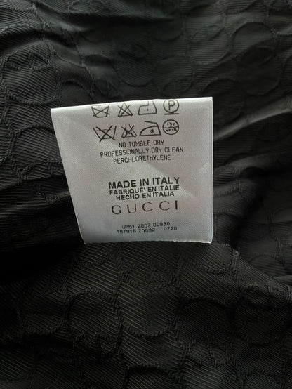 2000s Gucci Monogram Line Coat