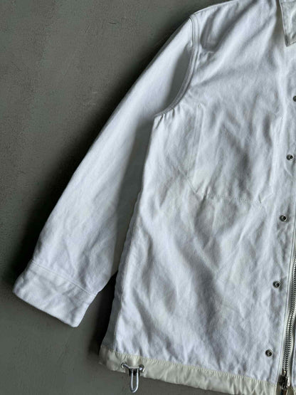 Dior X Sacai Zippered Longsleeve Casual Jacket