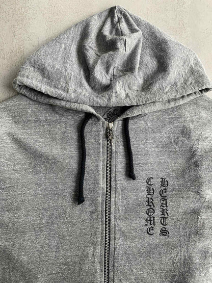 2000’s Chrome Hearts Tripple Cross “Sword” Zip Hoodie