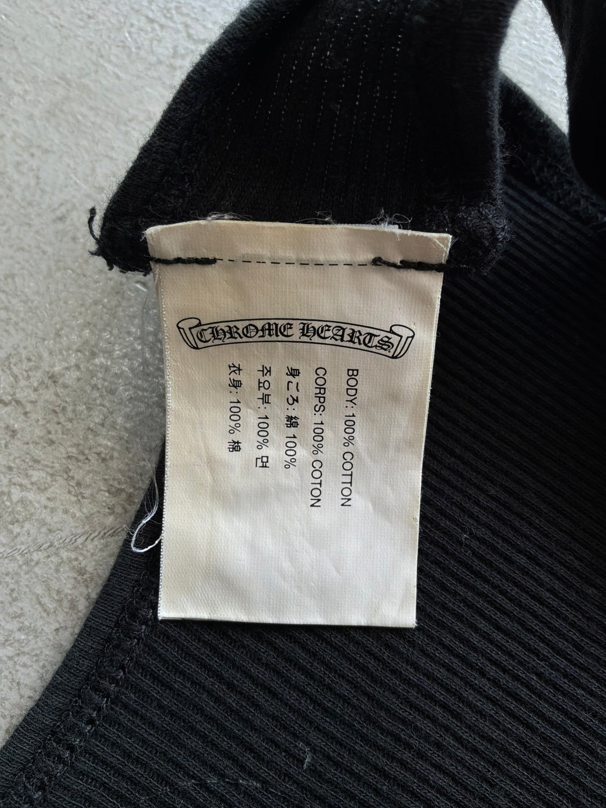 90s Chrome Hearts Hong Kong Exclusive Tanktop
