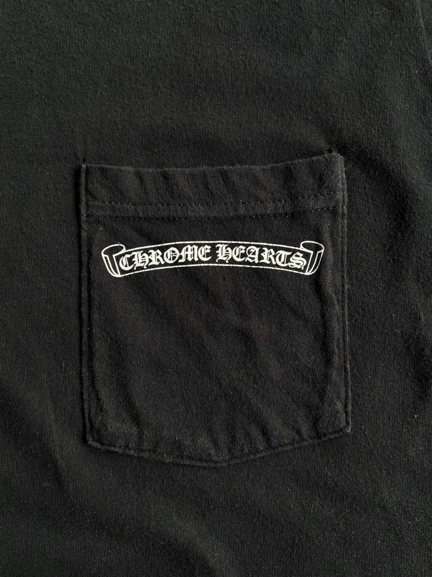 Chrome Hearts USA Scroll Logo Tee