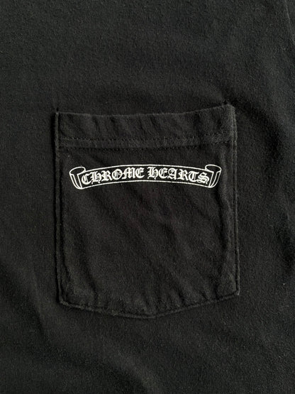 Chrome Hearts USA Scroll Logo Tee