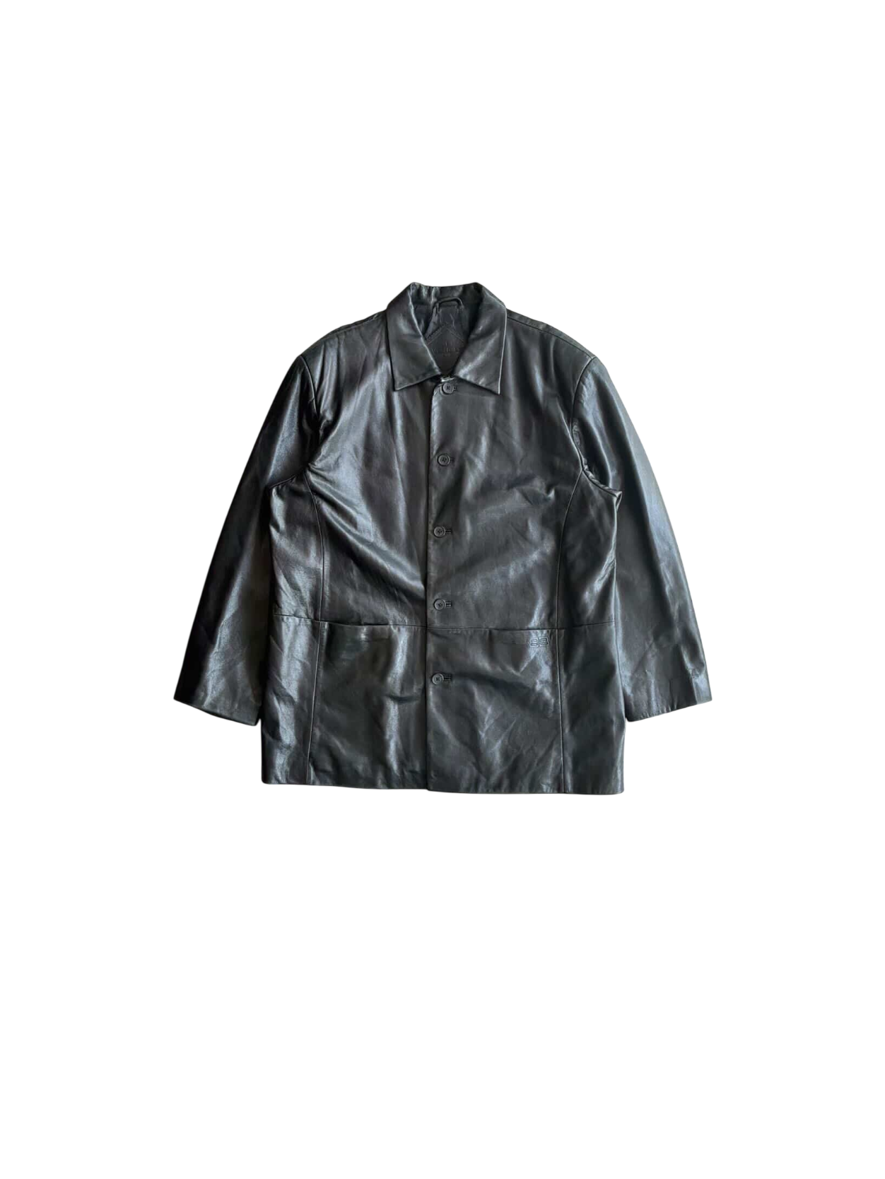 Balenciaga Vintage Leather Coat