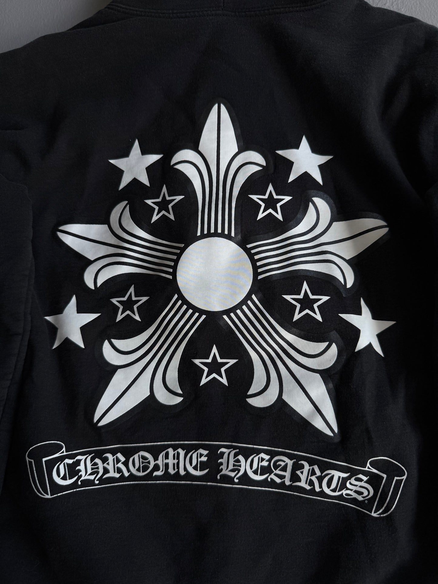 Chrome Hearts ‘Star Logo’ Thermal Zip Hoodie