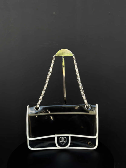 Chanel Heart CC PVC Flap Bag
