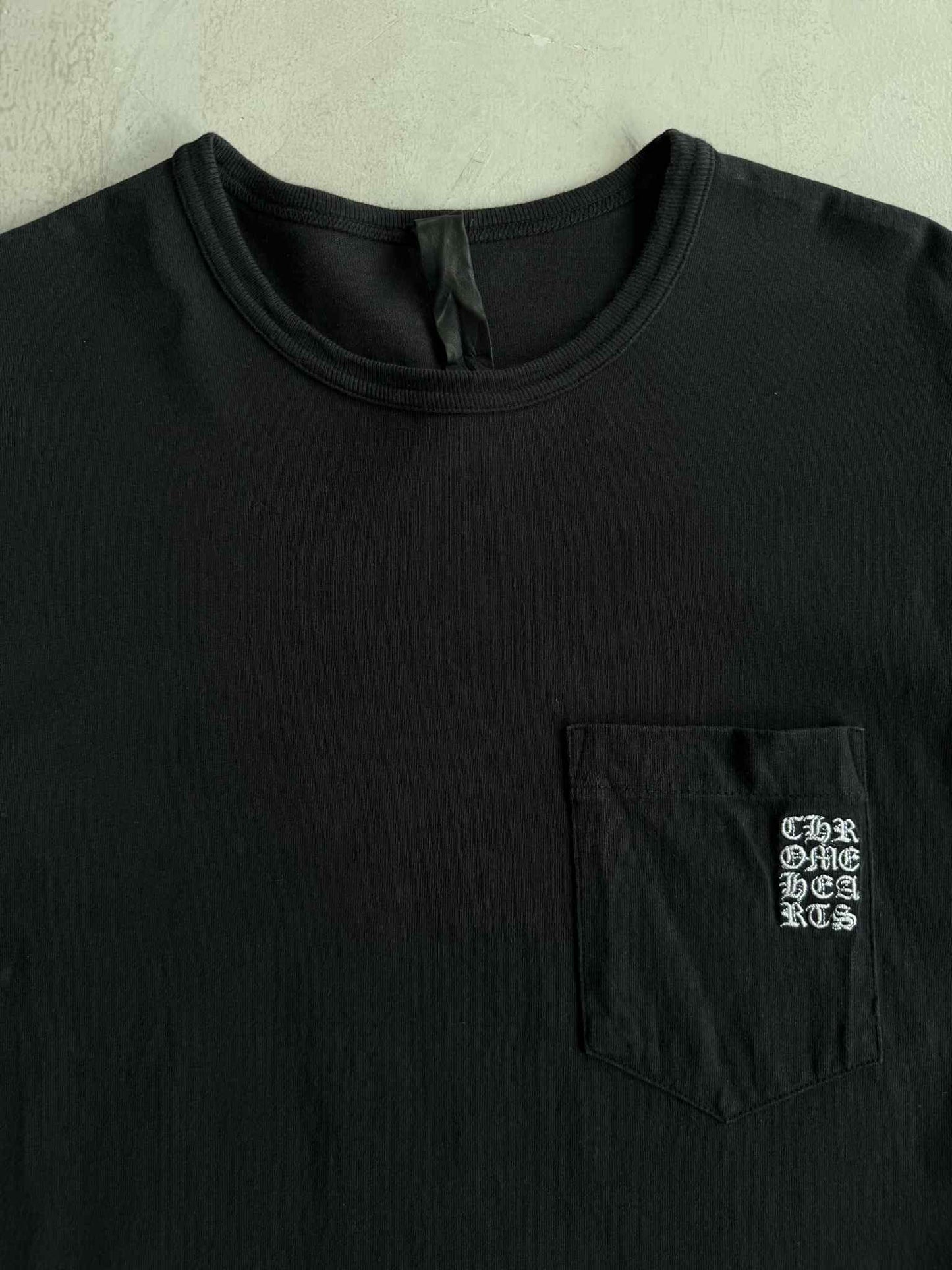 Chrome Hearts Embroidered Eyechart Logo T Shirt