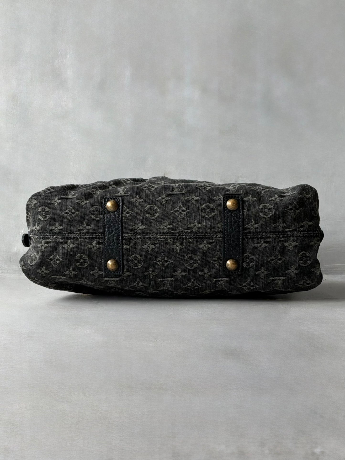 Louis Vuitton Neo Cabby MM Monogram Denim Handbag