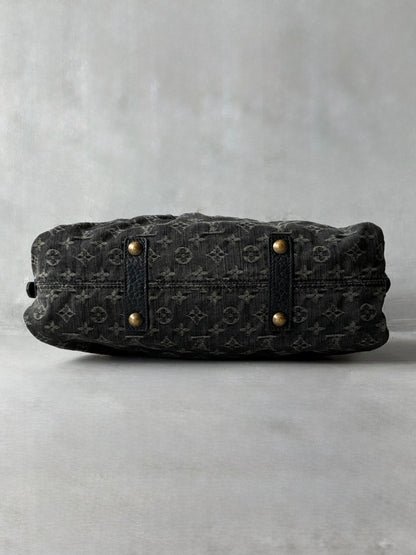 Louis Vuitton Neo Cabby MM Monogram Denim Handbag