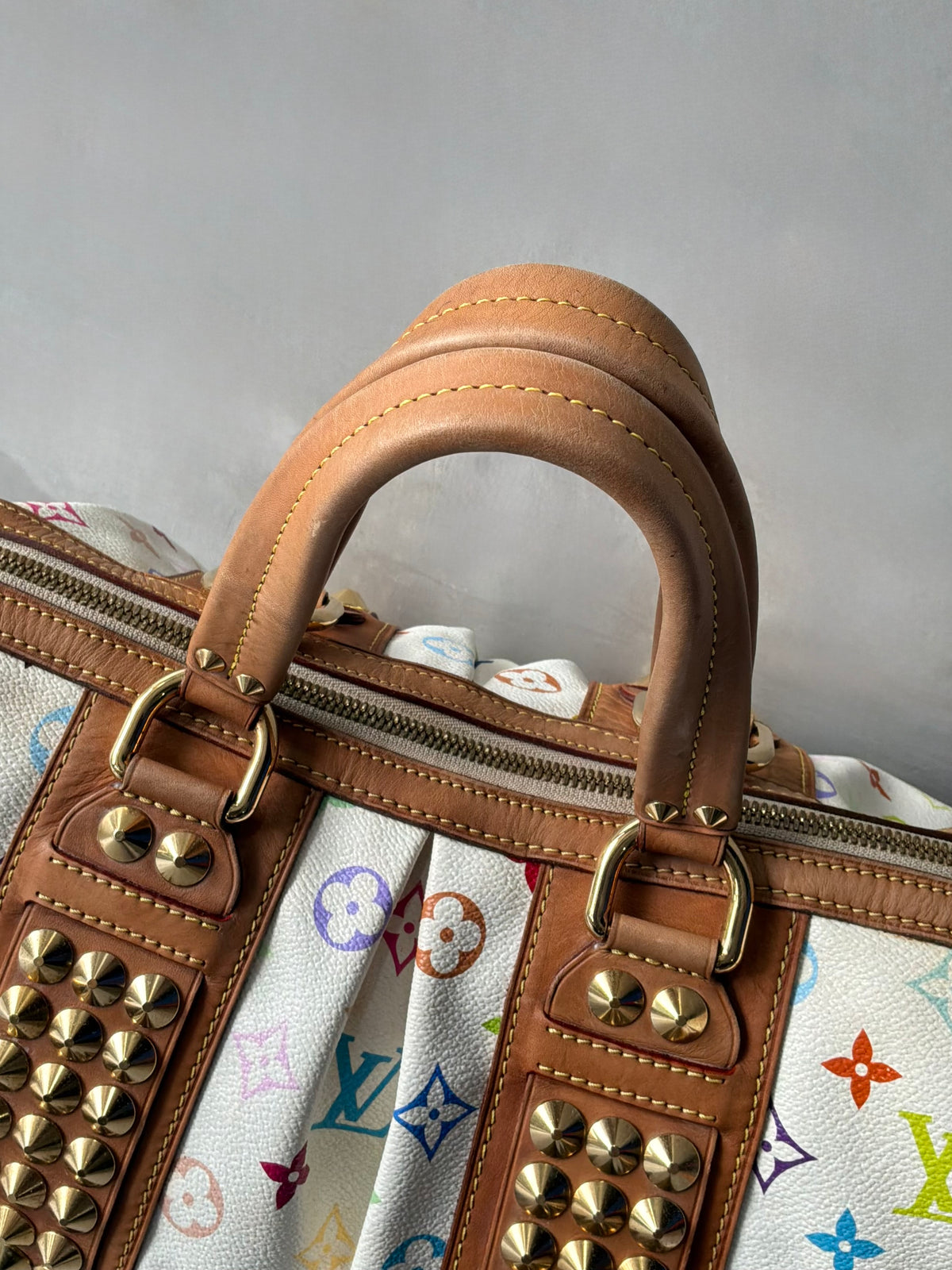 Louis Vuitton x Murakami Courtney White Multicolor Bag