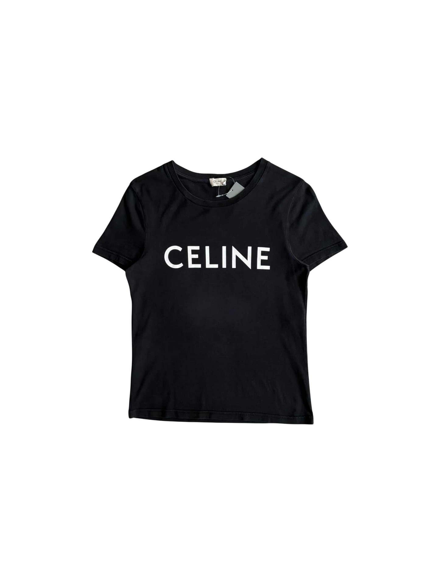 Celine Womens Script Tee