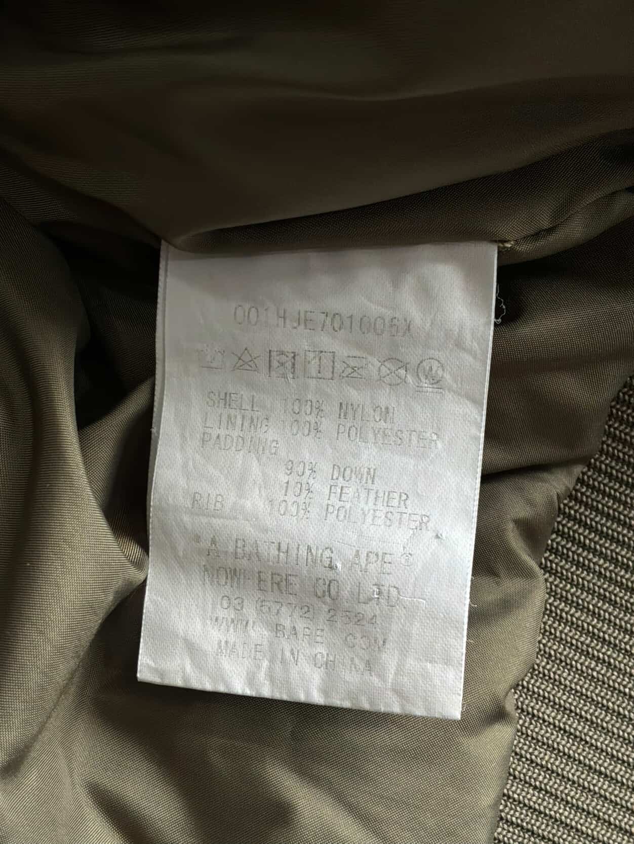 Bape Padded Tiger Shark Full Zip Hoodie