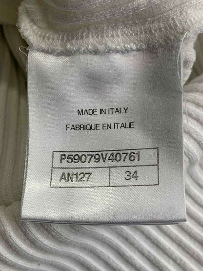 Chanel Ribbed Buttons Knit Top