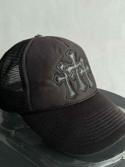 Chrome Hearts Triple Cross Trucker Hat