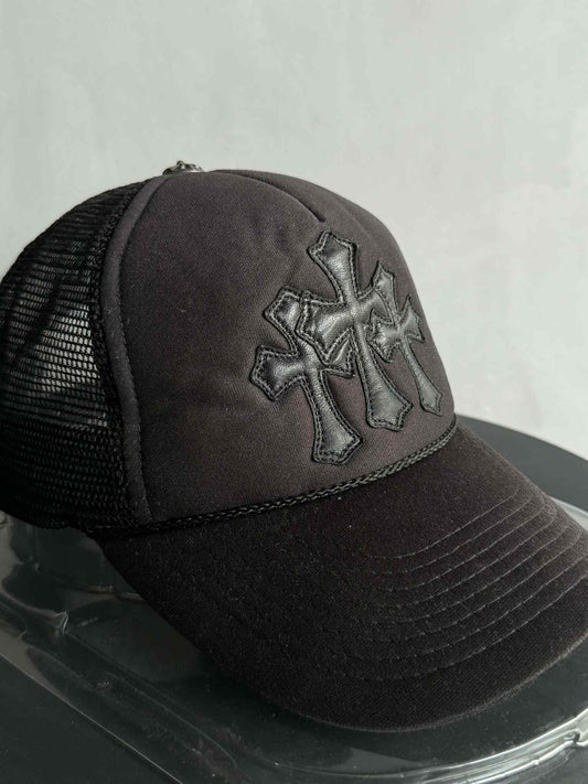 Chrome Hearts Triple Cross Trucker Hat