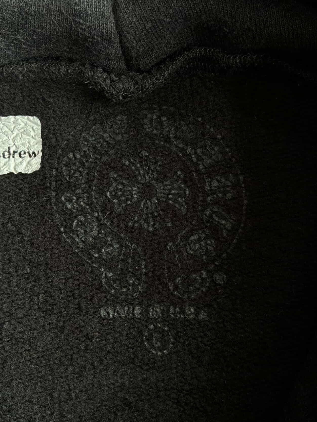 Chrome Hearts Scroll logo Pullover Hoodie